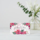 Hochzeitsfeier Set: Platzkarte (Stehend Vorderseite)