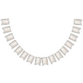 Hochzeitsfeier Tan Blumenkohl Beige Elegant Wimpelkette (Alle)