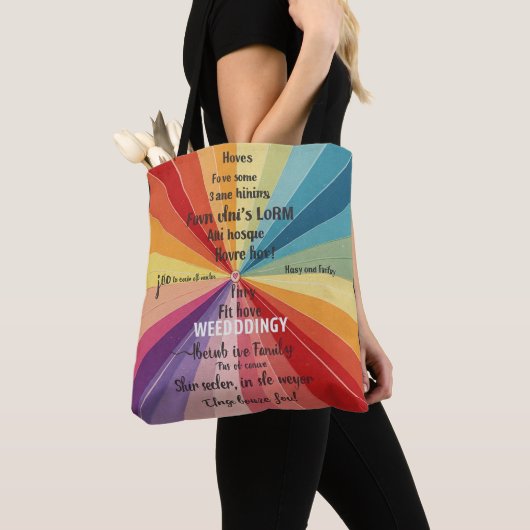 Hochzeitsfeier Tasche (Von Nahem)