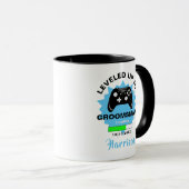Hochzeitsfeier Trauzeuge erhöht Gamer Fun Tasse (VorderseiteRechts)
