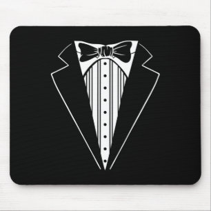 Hochzeitsfeier Tuxedo Matching Bachelor Party Funn Mousepad