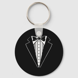 Hochzeitsfeier Tuxedo Matching Bachelor Party Funn Schlüsselanhänger