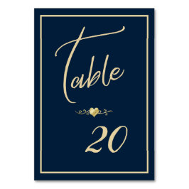 Hochzeitsfeier und Empfang der Goldmedaille Tischnummer