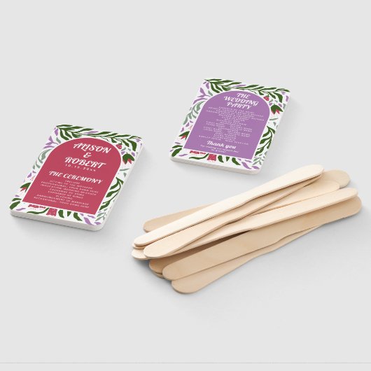 Hochzeitsfeier und Folklore Blume Fächer (Non-assembled)