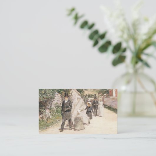 Hochzeitsfeier von Robinson, Hochzeit des Impressi Begleitkarte (Stehend Vorderseite)