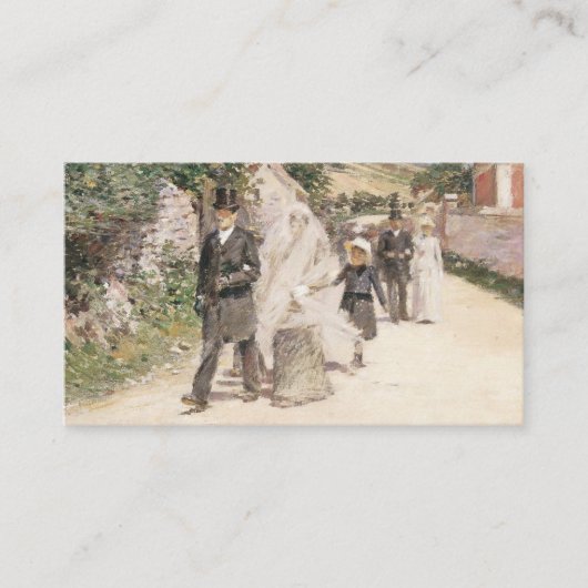 Hochzeitsfeier von Robinson, Hochzeit des Impressi Begleitkarte (Vorderseite)