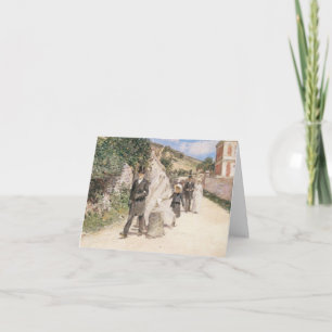 Hochzeitsfeier von Robinson, Hochzeit des Impressi Dankeskarte