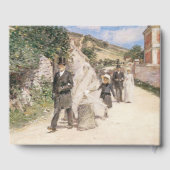 Hochzeitsfeier von Robinson, Hochzeit des Impressi Gästebuch (Rückseite)