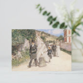 Hochzeitsfeier von Robinson, Hochzeit des Impressi RSVP Karte (Stehend Vorderseite)