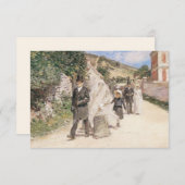 Hochzeitsfeier von Robinson, Hochzeit des Impressi RSVP Karte (Vorne/Hinten)