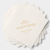 Hochzeitsfeier Vow Renewal Servietten Mit Folie (Insitu (Gestapelt))