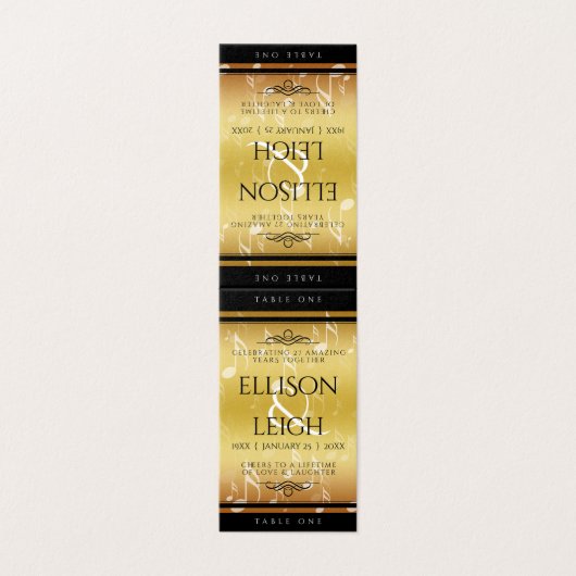 Hochzeitsfeier zum 27. Mal (Außenseite Aufgefaltet)