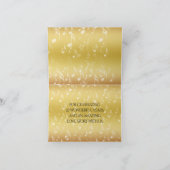 Hochzeitsfeier zum 27. Mal Dankeskarte (Innenseite)