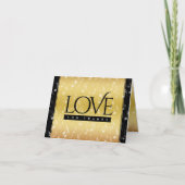 Hochzeitsfeier zum 27. Mal Dankeskarte (Vorderseite)