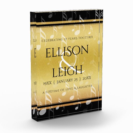 Hochzeitsfeier zum 27. Mal Fotoblock (Links)