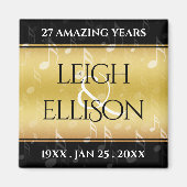 Hochzeitsfeier zum 27. Mal Magnet (Vorne)