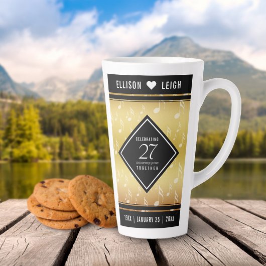 Hochzeitsfeier zum 27. Mal Milchtasse