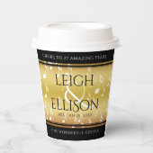 Hochzeitsfeier zum 27. Mal Pappbecher (Vorderseite)