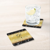 Hochzeitsfeier zum 27. Mal Rechteckiger Pappuntersetzer (Vor Ort)