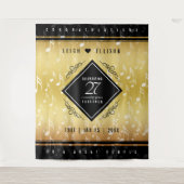 Hochzeitsfeier zum 27. Mal Wandteppich (Vorderseite)