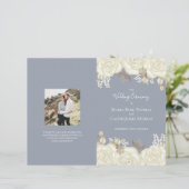 Hochzeitsfeierlichkeiten im eleganten Watercolor (Stehend Vorderseite)