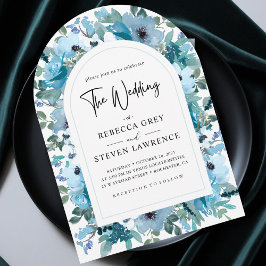 Hochzeitsfeierlichkeiten in zartem Frühling Einladung