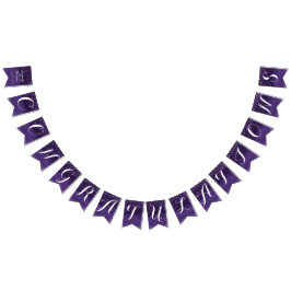 Hochzeitsfeiern am frühen Abend Wimpelkette