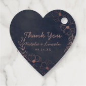 Hochzeitsfeiern am Rande der Seebrücke "Blauen Ros Geschenkanhänger (Rückseite)