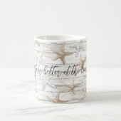 Hochzeitsfeiern am Strand des tropischen Ozeans Kaffeetasse (Mittel)