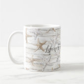 Hochzeitsfeiern am Strand des tropischen Ozeans Kaffeetasse (Links)