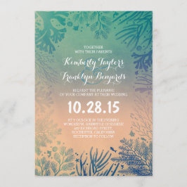 Hochzeitsfeiern am Strand Einladung
