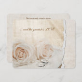 Hochzeitsfeiern auf Bibelwochenneuerung Einladung (Vorne/Hinten)