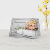 Hochzeitsfeiern auf der Heiligen Bibel Karte (Gelbe Blume)