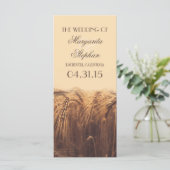 Hochzeitsfeiern auf rustikalem Land Programm (Stehend Vorderseite)