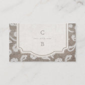 Hochzeitsfeiern auf rustikalem Land und auf rustik Platzkarte (Rückseite)