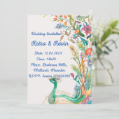 Hochzeitsfeiern: Einladung (Stehend Vorderseite)