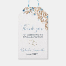 Hochzeitsfeiern für das blaue Land Geschenkanhänger