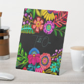 Hochzeitsfeiern in Mexiko-Tischnummern Sockelschild (In SItu)