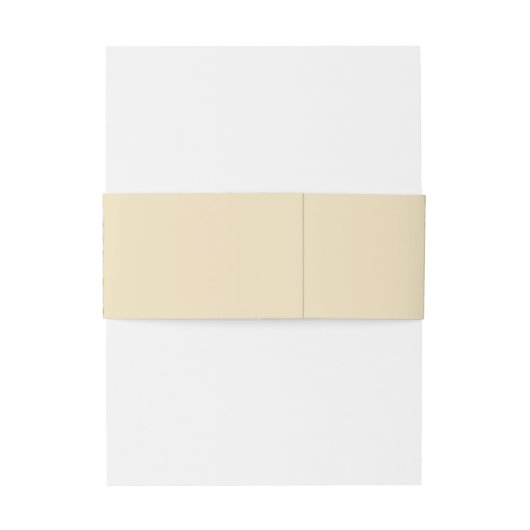 Hochzeitsfeiern in sanften grünen und beigen Blume Einladungsbanderole (Rückseitenbeispiel)