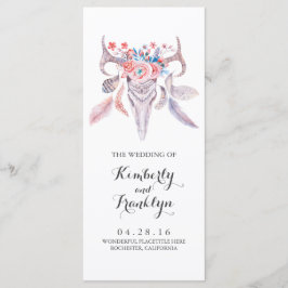 Hochzeitsfeiern mit Blumenschädel Programm