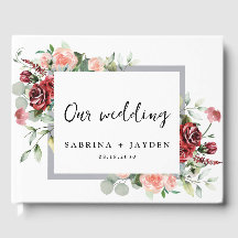 Hochzeitsfeiern mit Blütenpfirsich und Korallenblu