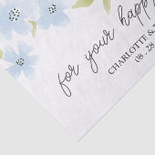 Hochzeitsfeiern mit floralen Happy Tears Seidenpapier (Ausschnitt)