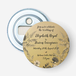 Hochzeitsfeiern mit glatter und leichter Blüte Flaschenöffner