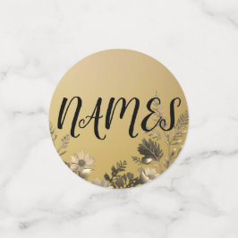 Hochzeitsfeiern mit glatter und leichter Blüte Konfetti