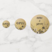 Hochzeitsfeiern mit glatter und leichter Blüte Konfetti (Vorderseiten)