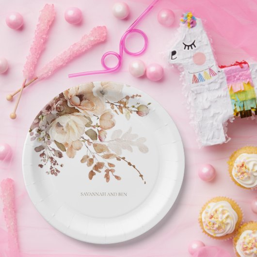 Hochzeitsfeiern mit warmem Brautparty Pappteller (Party)