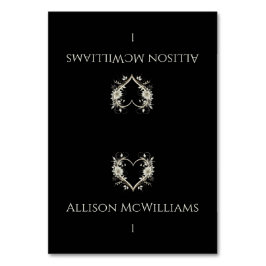 Hochzeitsfeiern - Moderne Blume mit Herz Tischnummer