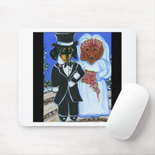 Hochzeitsfeiern Mousepad (Mit Mouse)