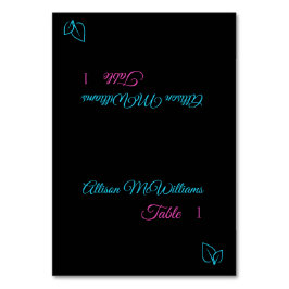 Hochzeitsfeiern Platzkarten-Vegetarisches Icon-Bla Tischnummer