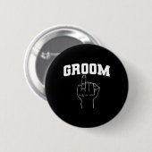 Hochzeitsfeiertag Bachelor Finger Ring Hub Button (Vorne & Hinten)